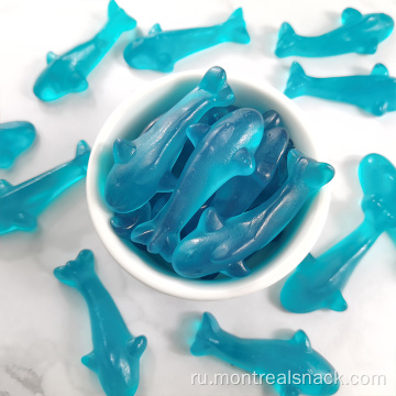 Оптовая акула Gummy Sweet Blueberry Contectery